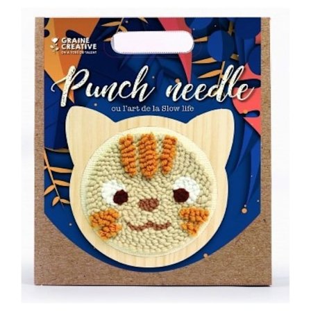 Punch Needle Kit - Creative Seed - Cat - Beige - Child - Star Wars