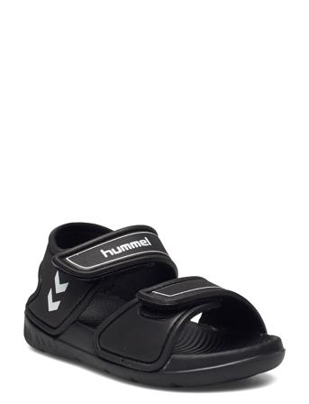 Playa Jr Shoes Summer Shoes Sandals Sort Hummel