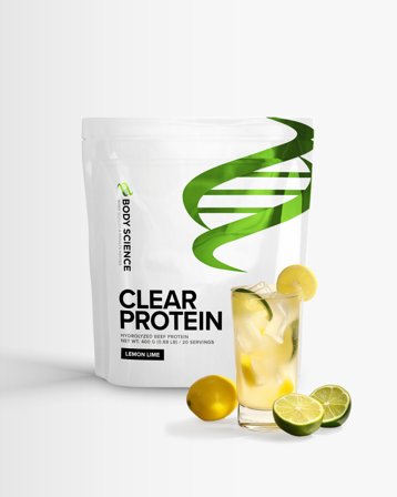 Body Science Clear Protein - 400g - Lemon Lime - Proteinpulver, kosttillskott