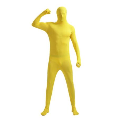 Halloween Unisex -juhlapuvut aikuisille ja lapsille Invisible Transformation Set yellow 160cm