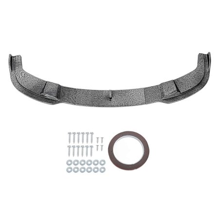 3 stk. Bil Frontleppe Body Kit ABS Aerodynamisk Sporty Look Støtfangerleppe Spoiler for 5-serie E60 E61 M Sport 2005 til 2010 Karbonfiberfarge