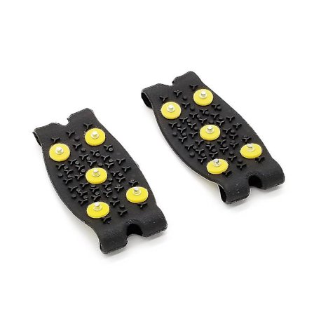 Skridsikre sko-gribere, sne- og is-klatring anti-slip pigge greb sko dæksel