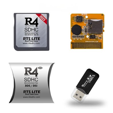 R4 Spelkort R4 Brännkort 2024 Ny Version R4I SDHC Silverkort Guldkort Vitkort NDS Spelkort