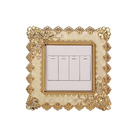 Enkel lysbryter deksel Sokkel Surround Frame 10 10