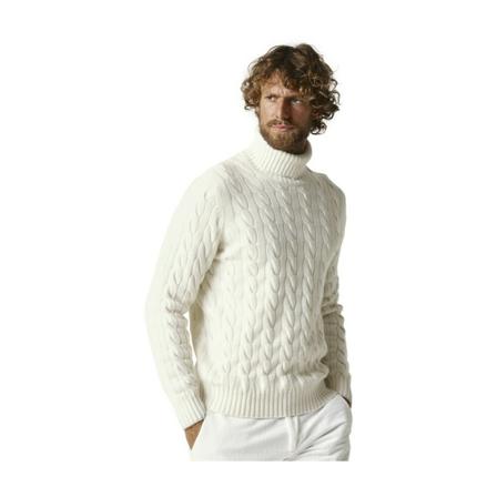 Brunello Cucinelli, Turtlenecks Beige, Heren, Maat:M