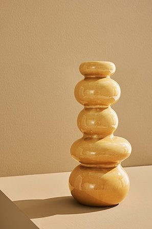 Jotex - Vaas Glanzend Abrikoos Glanzend abrikoos - Abby - Koop Pastill - Overig bij Jotex