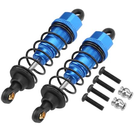 2 kpl RC-iskunvaimentimet 82 mm alumiiniseos RC-iskunvaimentimet p ivitysosia Tamiya CC01 CC02Blue