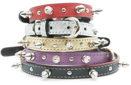 Los Angeles Halsband - Guld - Scarfes, Charms & Halsbandssmycken, Draglinor, Läder- & Textilhalsband på Doggie.se
