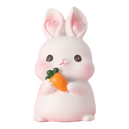 Kanin Figur Resin Boligindretning Gave til Soveværelse Køretøj