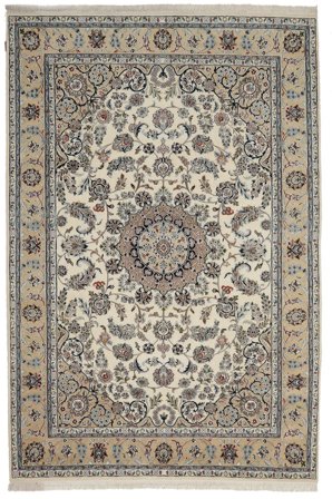 Handknuten Nain Indisk Matta 200X300 Orange/Beige