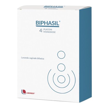 Biphasil Trattamento Vaginale 4 Flaconi 150ml - Sollievo Intimo