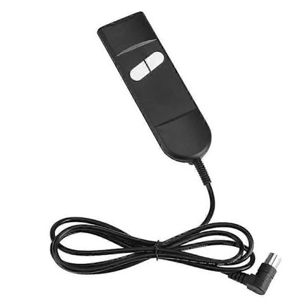 Sähköinen nojatuolin ohjain 2 painiketta 5-nastainen käsiohjain kodinkoneille Säädettävät sängynnosto-nojatuolit