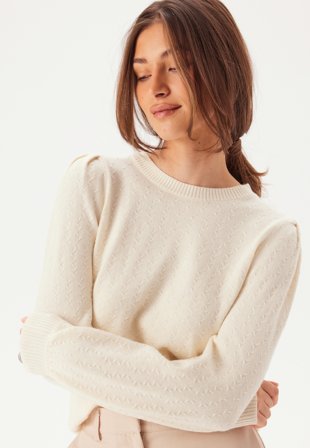 ONLY Onlkatia Ls Structure Puff O-n Klær