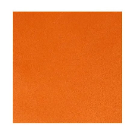 Folie i konstläder - ARTEMIO - Japan - Orange - 30 x 30 cm - Syntetisk