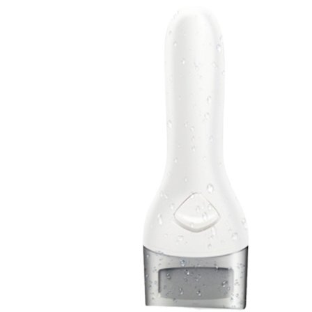 USB-batteridriven elektrisk fotfil för att ta bort död hud och förhårdnader två-i-ett-pedikyrverktyg dermabrasionsmaskin