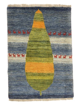 63X90 Tappeto Gabbeh Moderno (Lana, ) Carpetvista