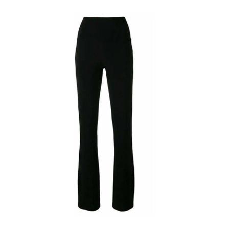 Norma Kamali, Slim-fit Trousers Czarny, Kobieta, Rozmiar: M