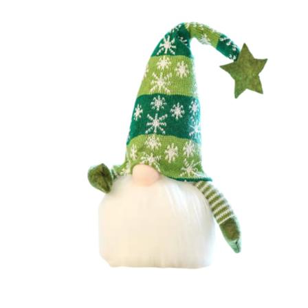 Jullysande Ansiktslös Plyschdocka Dekoration, 1 St