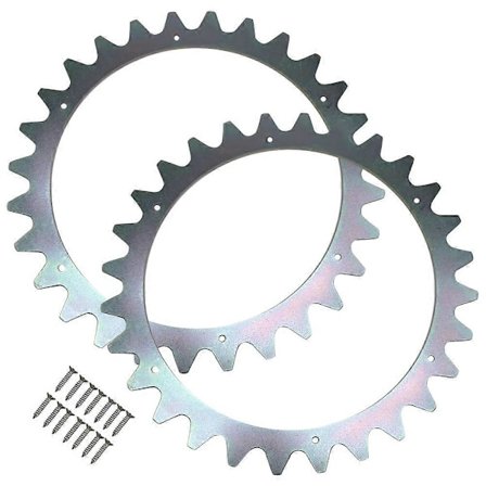 TLWH-02 2 Pigger for Husqvarna Automower 315/310/305 Gressklipper med 14 Selvskjærende Skruer