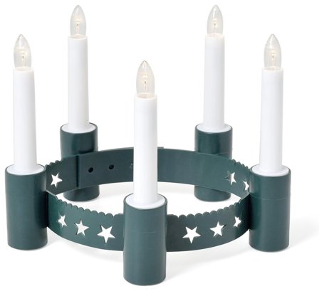 Konstsmide 1182-000 Luciakrona 5 ljus, Belysning