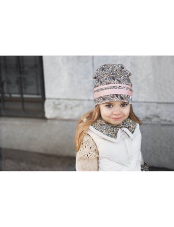 Elodie Details Warming Collar - Blue Garden - Multi/patterned - ONE SIZE