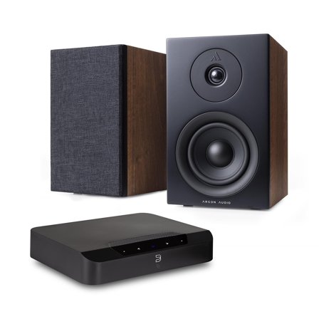 Bluesound POWERNODE EDGE (N230) + FORUS 4 Stereo-Anlage für TV