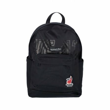 Mitchell & Ness, backpack man nba hardwood classics miahea Zwart, Heren, Maat:ONE Size
