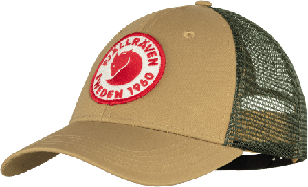 Fjällräven 1960 Logo Långtradarkeps caps Brown S/M
