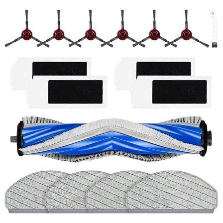 Til N20 / N20 Plus / N20 Robotstøvsuger Hovedsidebørster Hepa-filtre Moppepuder Dele