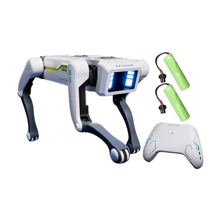 AI Robotisk Hund Leverer Realistisk Håndtrykk Kontekstuell Tilpasning og Interaksjon for Barn og Voksen Selskap