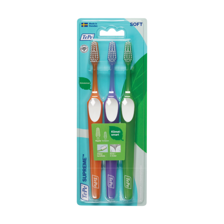 TePe Supreme Soft Tannbørste, 3 stk.