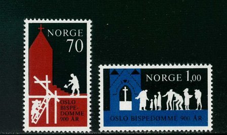Norge - AFA 640-641 - Postfrisk