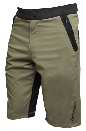 Fasthouse Crossline 2.0 MTB-shorts Damm olivgrön 28
