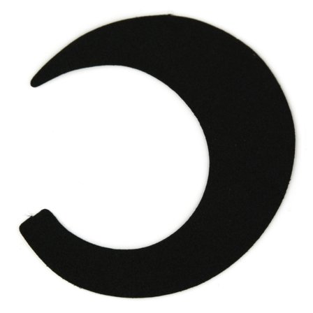 Wiggle Tails XXL - Black (skin) 6-pack