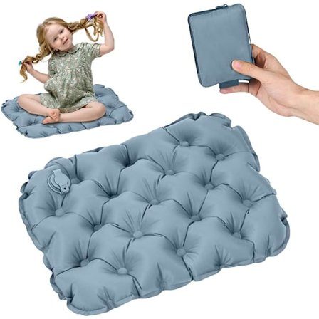 Vattentät Sittdyna Uppblåsbar Sittdyna Kontorsstol Kudde Bärbar Stadion Camping Sittdyna för Utomhus