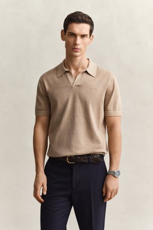 GANT Herren Sunfaded Polopullover (XXL) Khaki