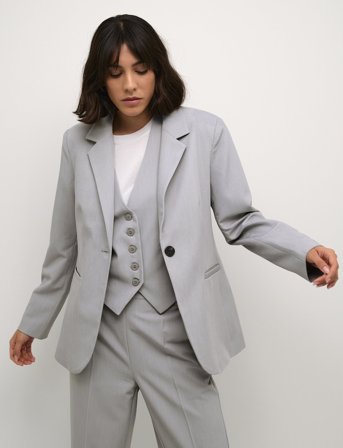 Kaffe Kasakura Blazer - Grey - 38