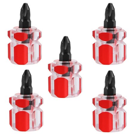 5 Stk Phillips Skruetrækker Skruetrækker PHILLIPS