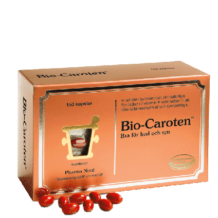 Pharma Nord Bio-Caroten 150 kapslar betakaroten