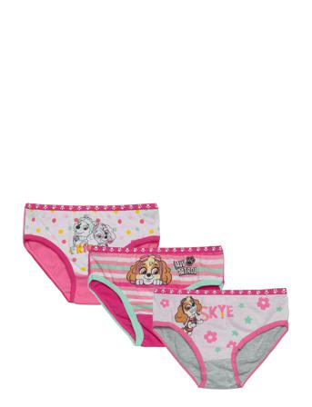 Pack 3 Briefs Night & Underwear Underwear Panties Rosa Paw Patrol