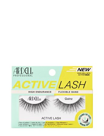 Ardell Active Lashes Gainz - Black - ONE SIZE