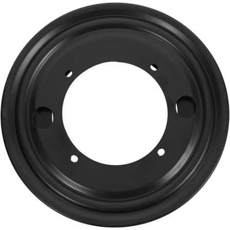 Platterbase Bytte Platterlager Tungt Dreieskive Lazy Susan Deler Husholdnings Plate Spiller Dreiesadel Jern Svart