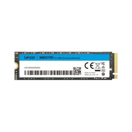 LEXAR SSD M.2 2TB NM610PRO 2280 PCIe3.0 x 4