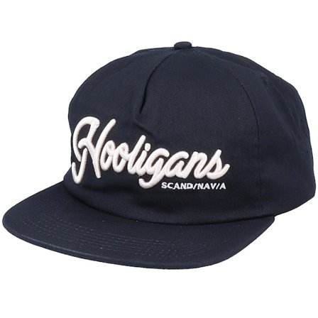 Northern Hooligans - Schwarz snapback Cap - Scandinavian Unstructured Black Snapback @ Hatstore