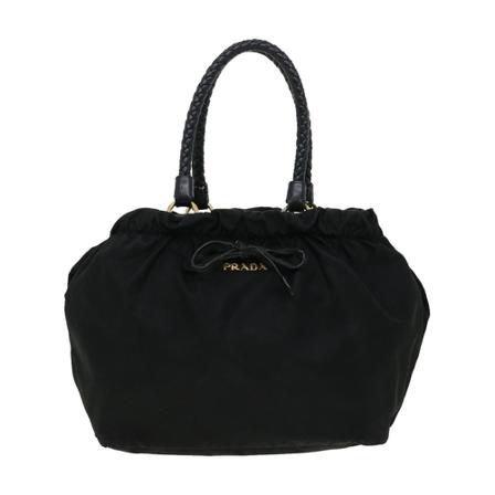 Prada Vintage HandTass , Zwart , Dames , Maat: ONE Size Vintage Tassen