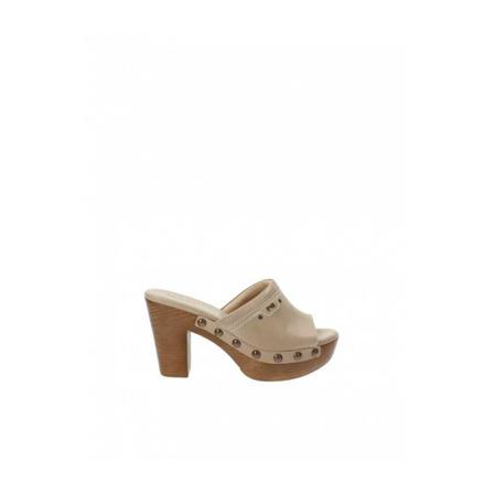 Nerogiardini, Women& sandals in leather Beige, Dames, Maat:38 EU