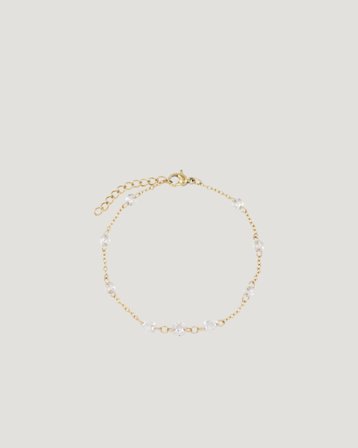 Dark Department Clear Crystal Drop Bracelet Silverfärgad Accessoarer Tjej - Kids Brand Store