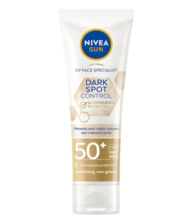 NIVEA Luminous Sun Fluid SPF 50 40 ml, Skincare, Solcreme, Solcreme Til Ansigtet