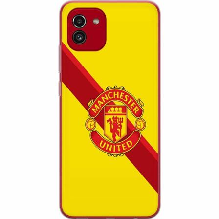 Samsung Galaxy A03 Genomskinligt Skal Manchester United Fc