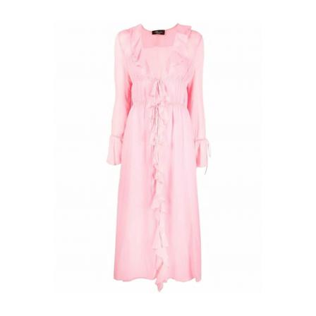 Blumarine - Klänningar - Rosa - Dam - Storlek: S, Dam, Storlek: S